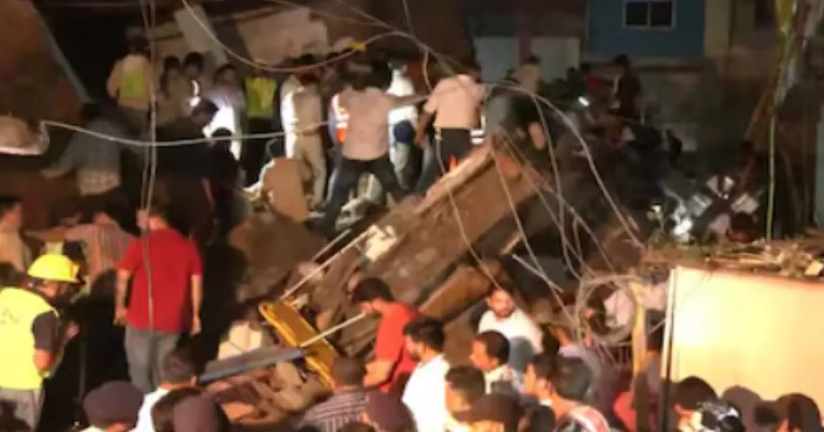 Two Dead, 12 Injured as Three-Storey Building Collapses in Indore