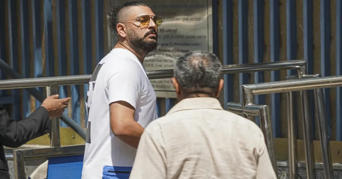 1xBet Scam: Yuvraj Singh Appears Before ED for Questioning