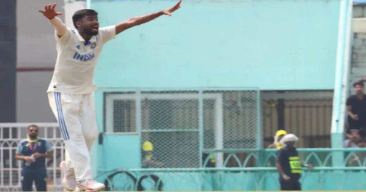 Manav Suthar’s Five-Wicket Haul Restricts Australia A To 350/9
