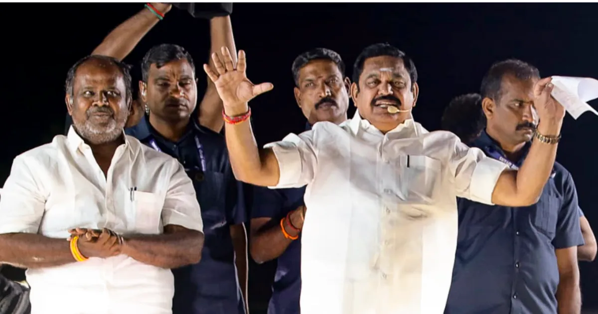 AIADMK Chief Says DMK-Congress Rift Deepening Before Tamil Nadu Elections