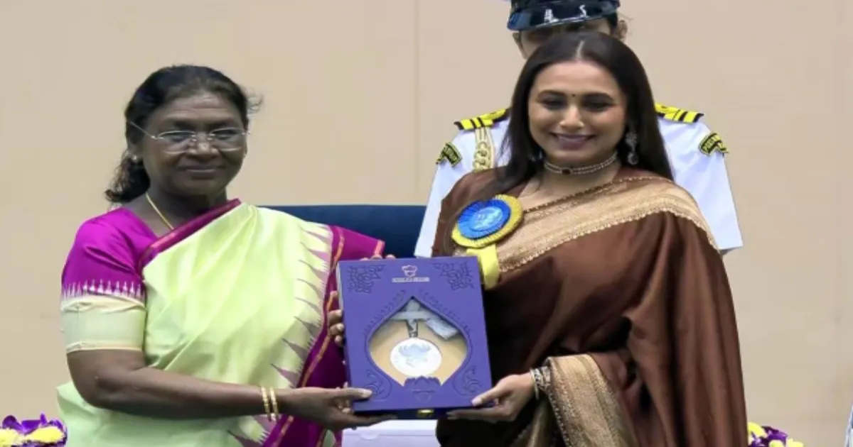 Rani Mukerji Dedicates First National Award to her Father
