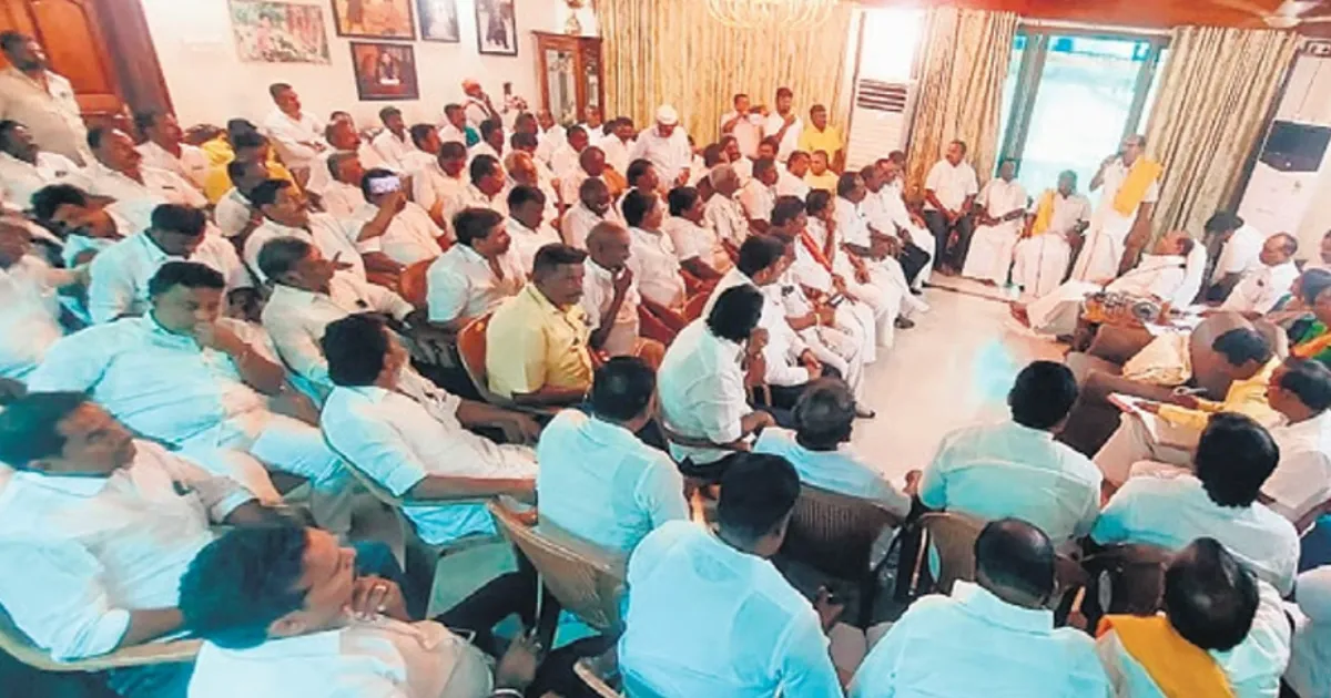 PMK Leadership Clash Intensifies As Arul Backs Founder S Ramadoss