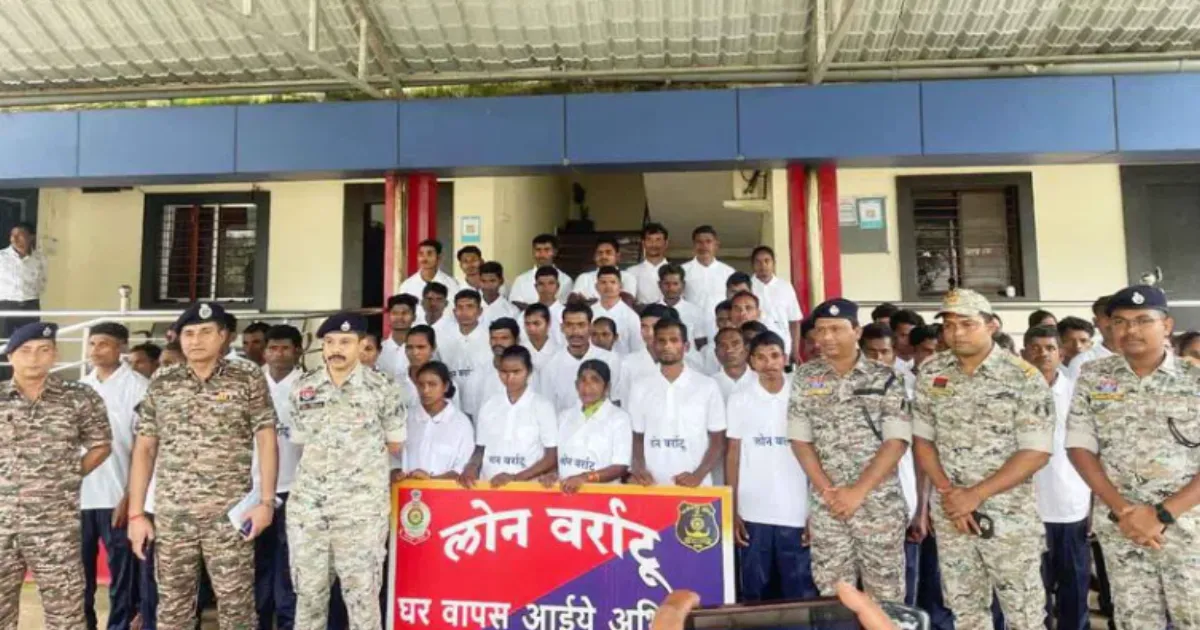 Chhattisgarh Sees 71 Naxalites Surrender Over Broken Beliefs