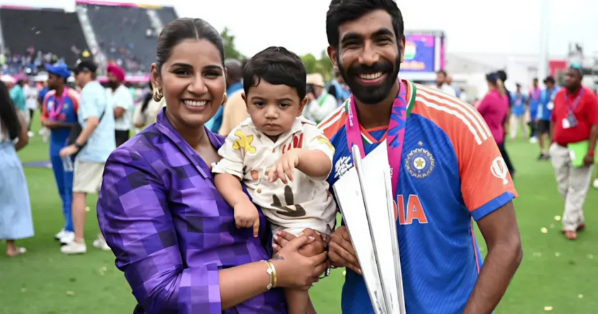 Sanjana Ganesan Delivers Viral Bollywood-Inspired Message Praising Jasprit Bumrah