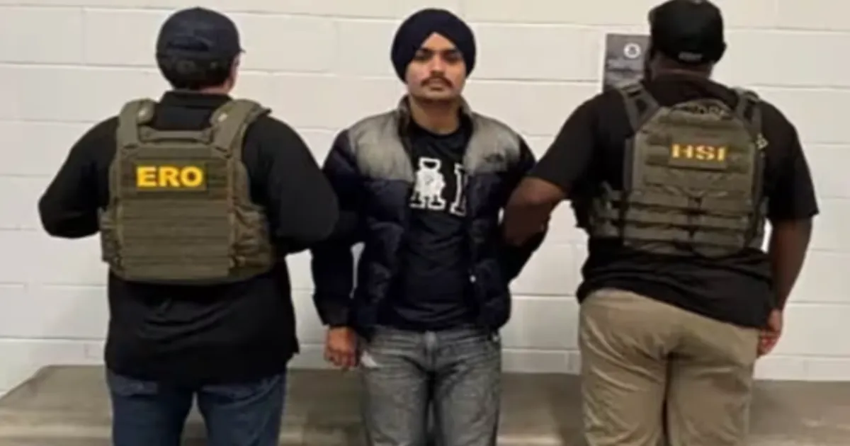 Illegal Indian Migrant Arrested for Causing Multi-Vehicle Pileup in California