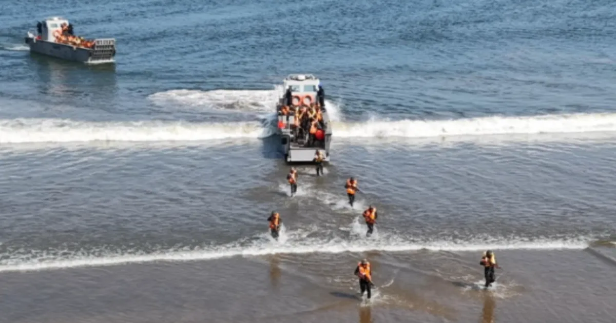 Indian Navy, Army Successfully Conclude Biannual Joint Amphibious Exercise 'Jal Prahar'