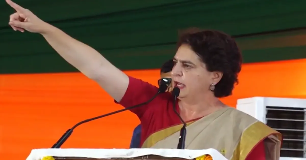 Priyanka Gandhi Engages With Bihar Women, Holds First Public Rally in Motihari