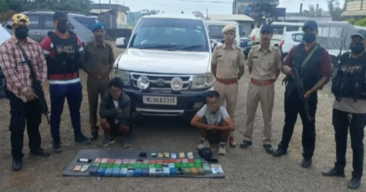 Drug Bust in Meghalaya: Rs 2.5 Crore Heroin Seized