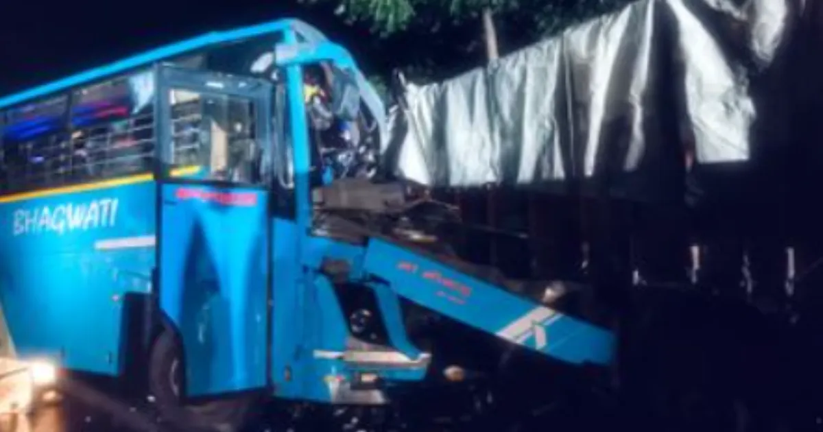 Private Bus Collides with Stationary Truck in Gujarat, 3 Killed
