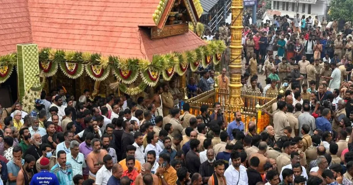 Sabarimala Peedam Recovered, Allegations of Conspiracy Surface Quickly