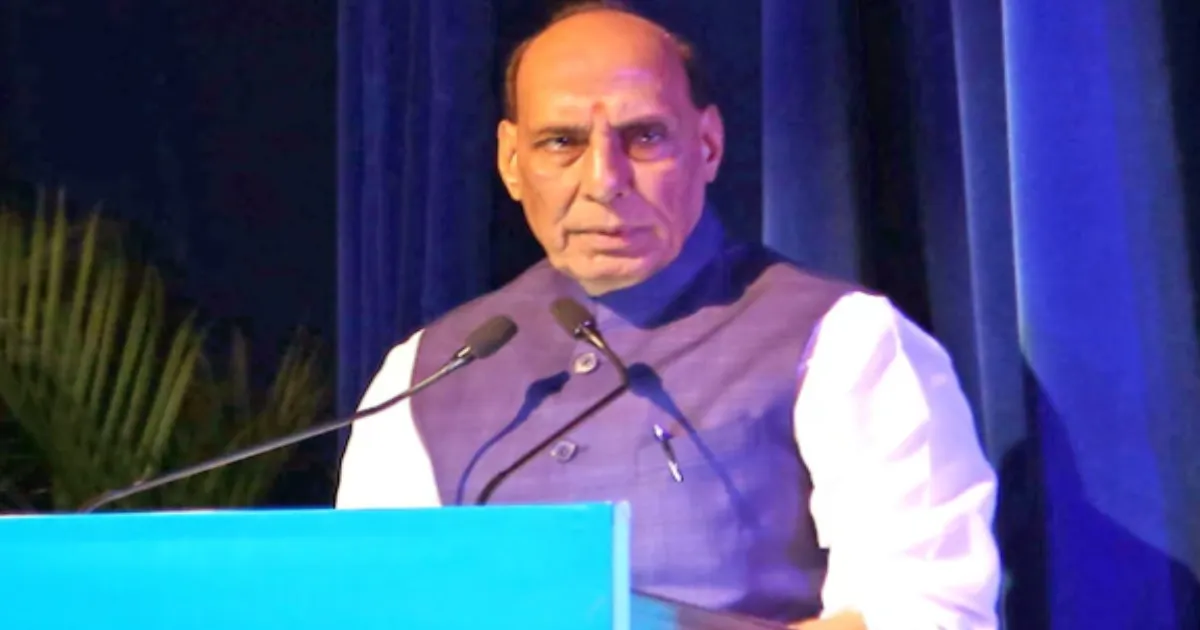 Tri-Services Unity Vital for India’s Survival: Rajnath