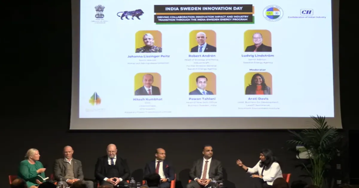 India, Sweden Unite for Sustainable Innovation Ahead of COP 30
