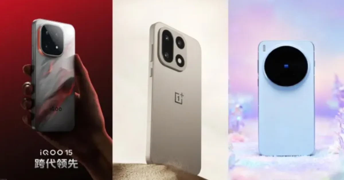Upcoming Smartphones in October 2025: OnePlus 15, Xiaomi 17, Vivo V60e, More