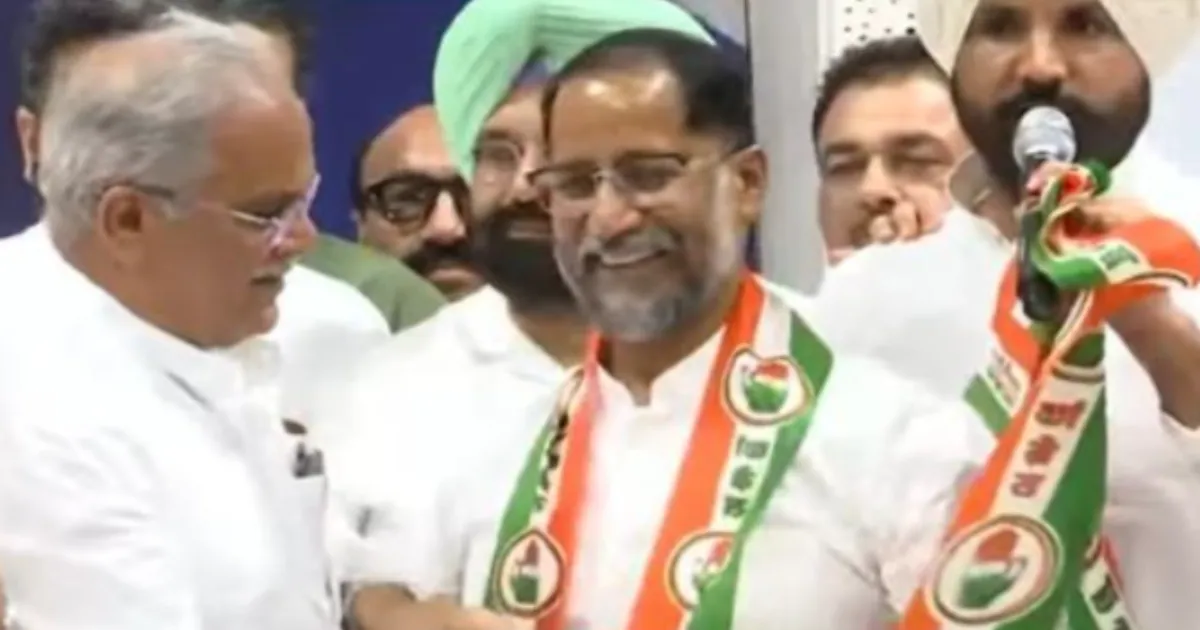 Ex-BJP Minister Switch to Congress in Punjab Ahead of Polls