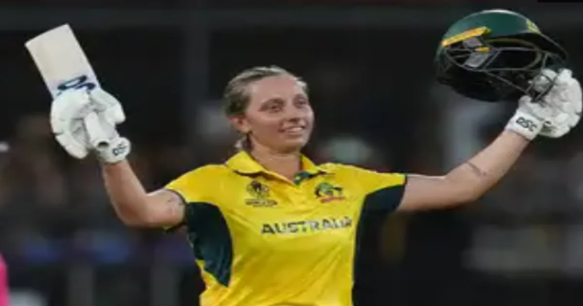 Gardner Century Powers Australia to 326 Against New Zealand in Women’s WC