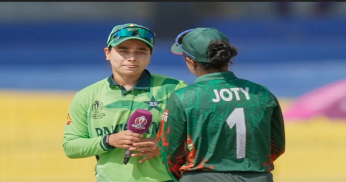 Pakistan Opt to Bat in High-Stakes Women’s World Cup Clash vs Bangladesh