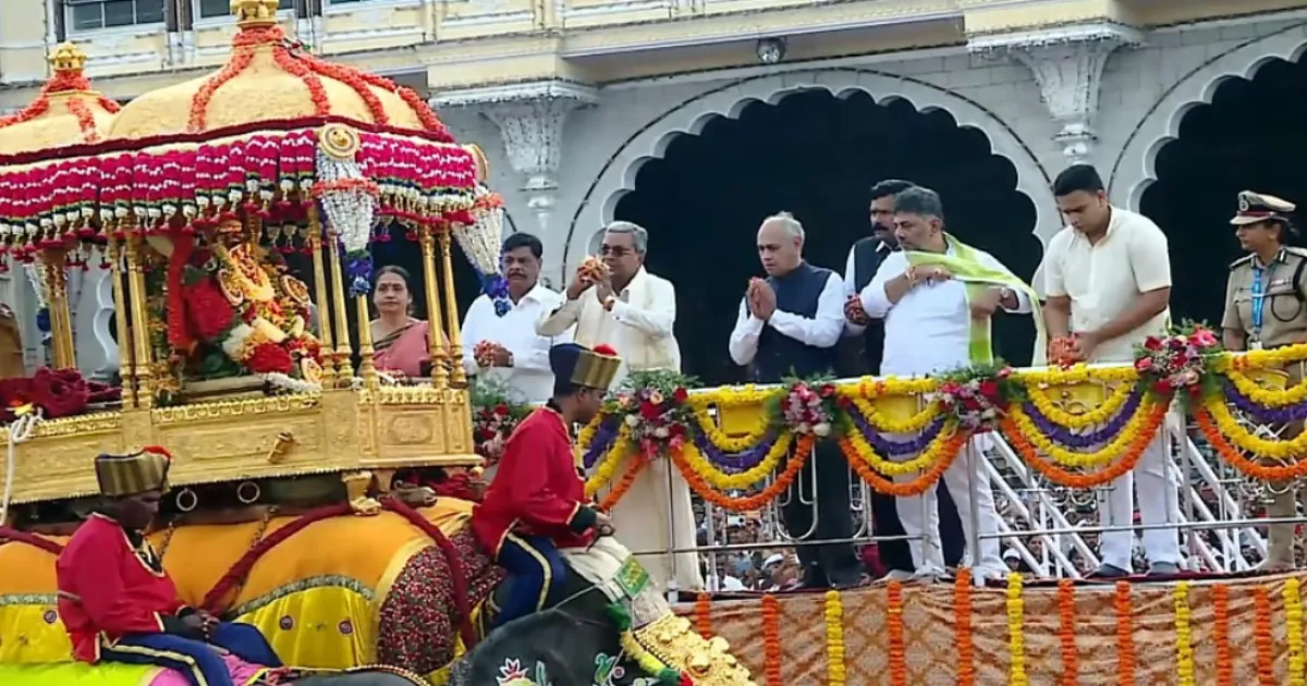 Grand, Yet Subdued: Mysuru’s 'Jamboo Savari' Misses Its Usual Fervor