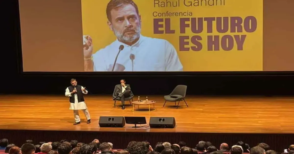 Rahul Gandhi Explains Cars Like Politics, BJP Labels it Gibberish