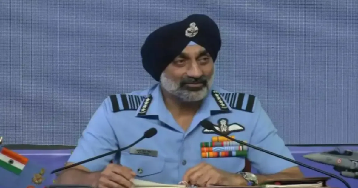 IAF Chief: India Downed Five Pakistani Jets in Operation Sindoor