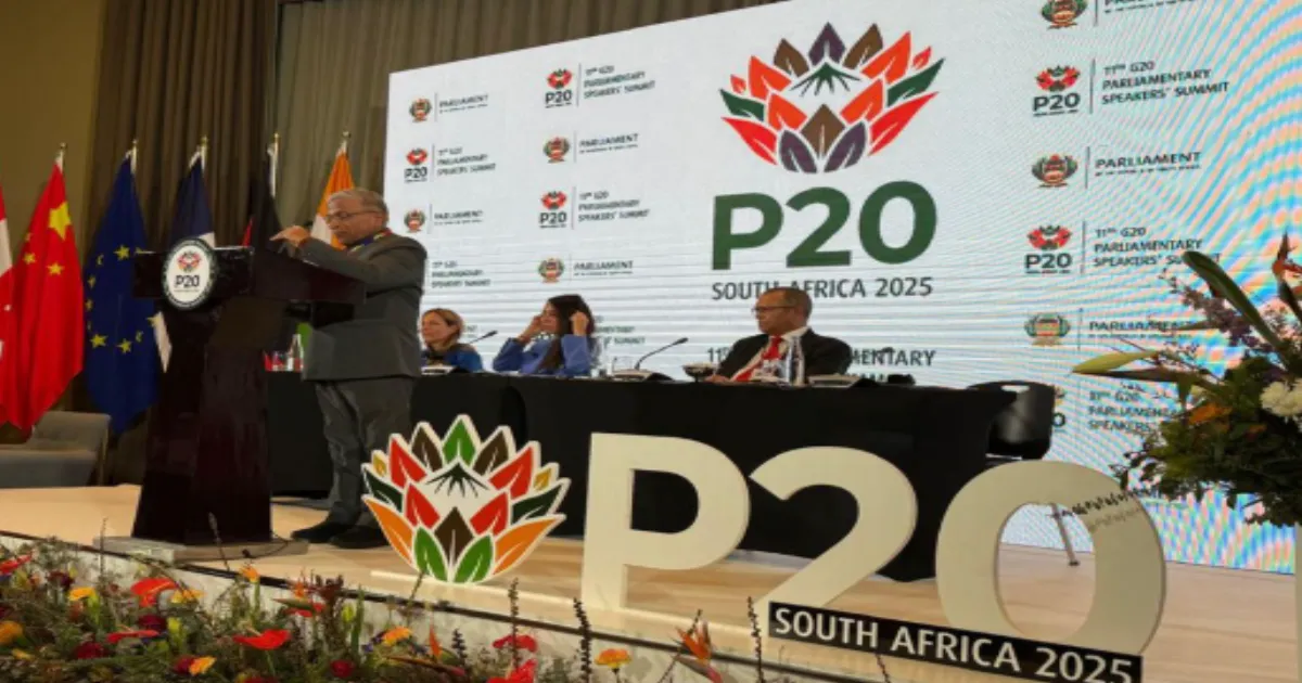 Rajya Sabha Deputy Chairman Strengthens Ties at P20 Summit