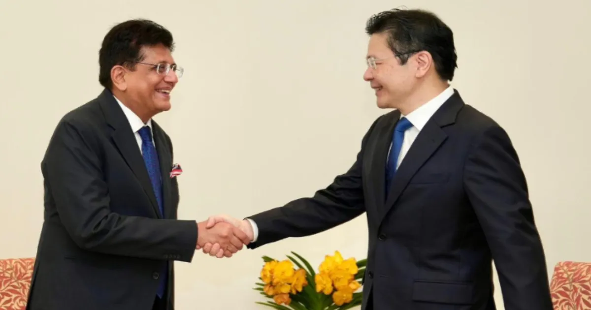 Piyush Goyal Strengthens India Singapore Trade and Investment Ties