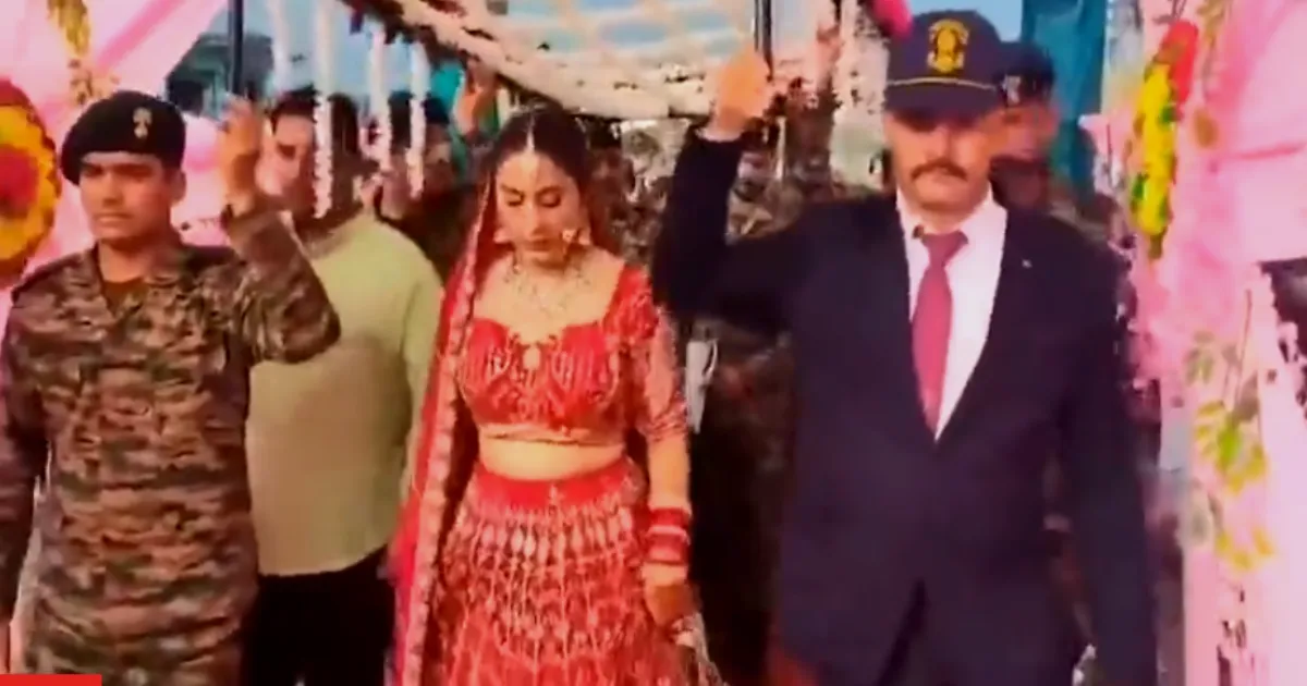 From Soldiers to Brothers: Touching Gesture at Himachal Wedding