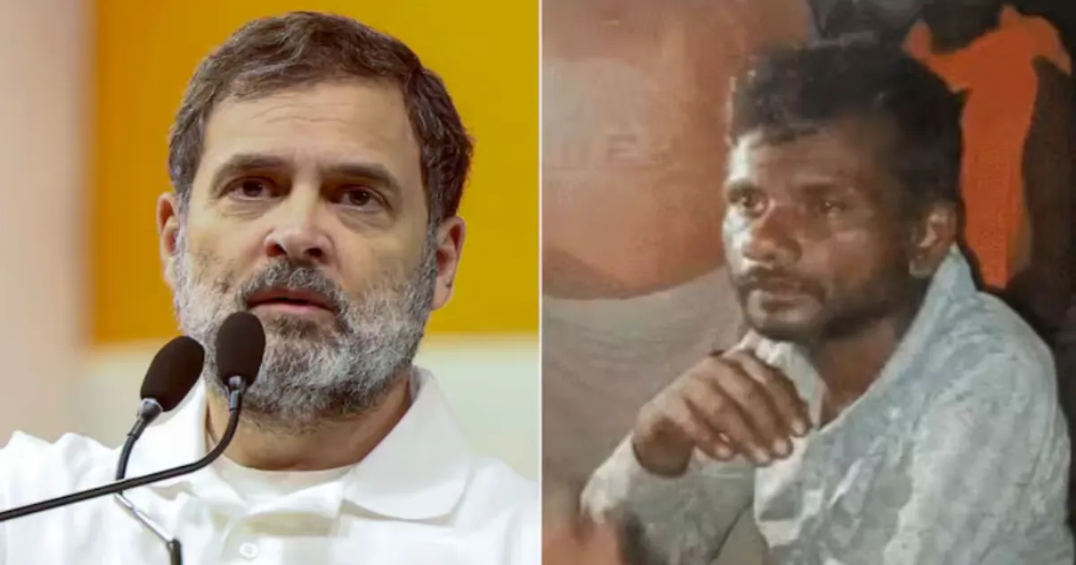 Dalit Youth Lynched in Raebareli, Rahul Gandhi Consoles Family