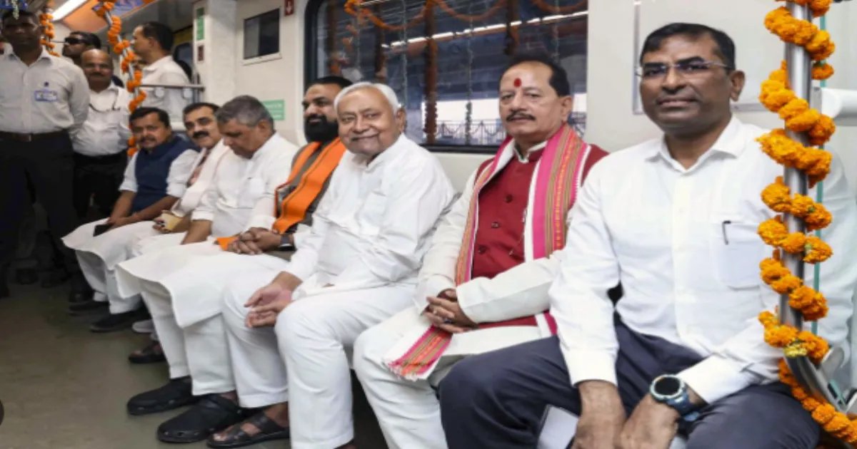 Nitish Kumar Launches Patna Metro Ahead of Polls, Showcases Development
