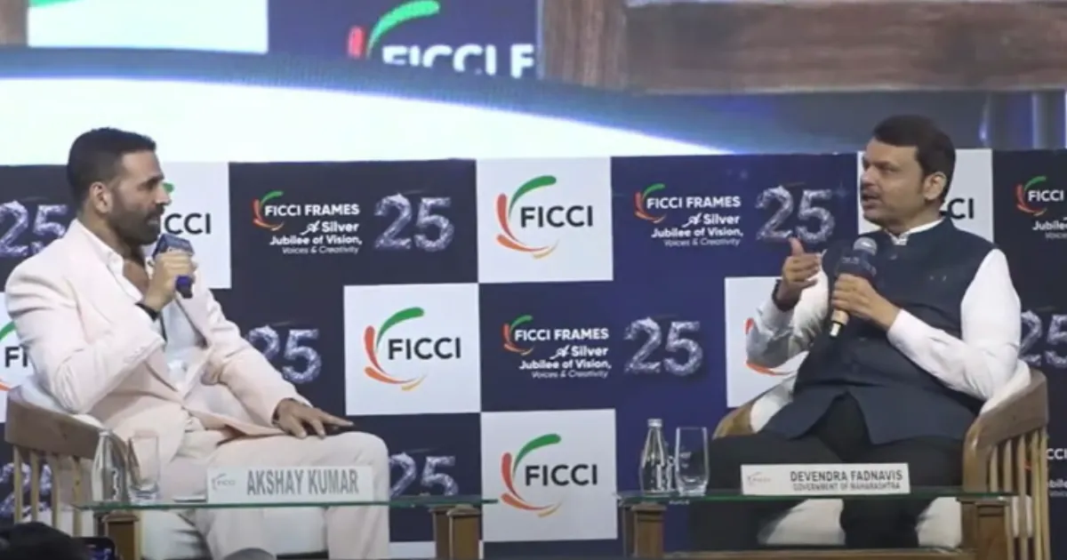 Akshay Kumar Urges Maha CM to Transform Film City Within Four Years