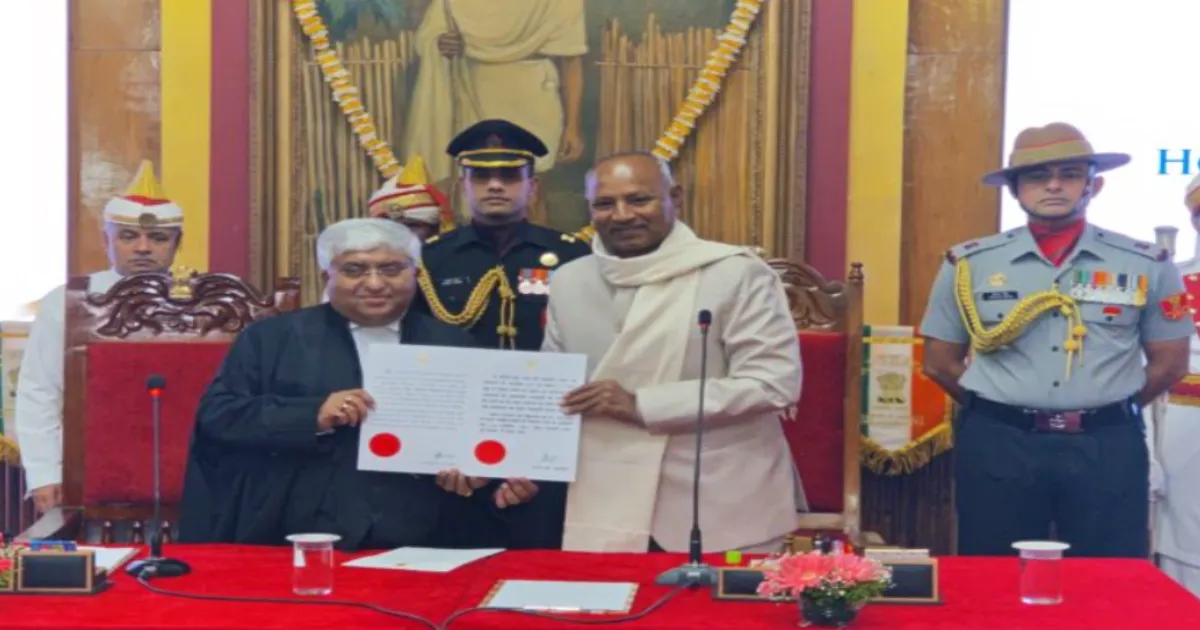Justice Soumen Sen Takes Helm of Meghalaya High Court