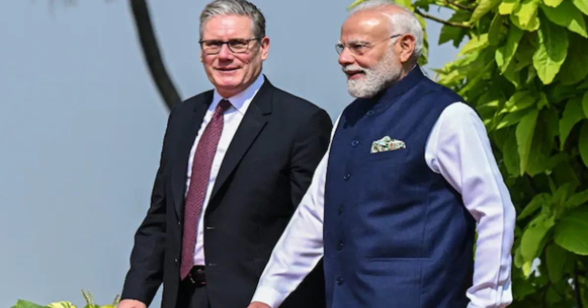 UK PM Starmer Calls India ‘Rising Economic Titan’ as He Pushes Trade and Tech Ties