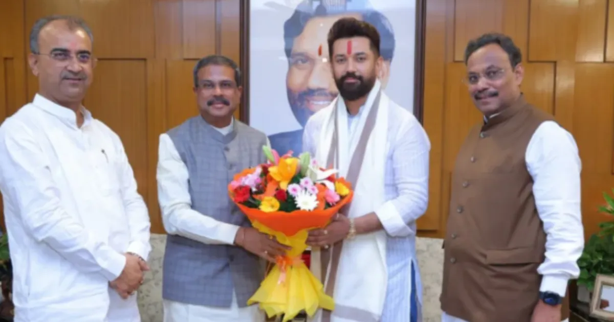 NDA Finalizes Bihar Seat-Sharing Deal, Chirag Paswan Gets 26 Seats