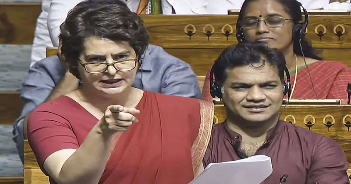 Priyanka Gandhi Condemns PM Modi For Allowing Disrespect to Women Journalists