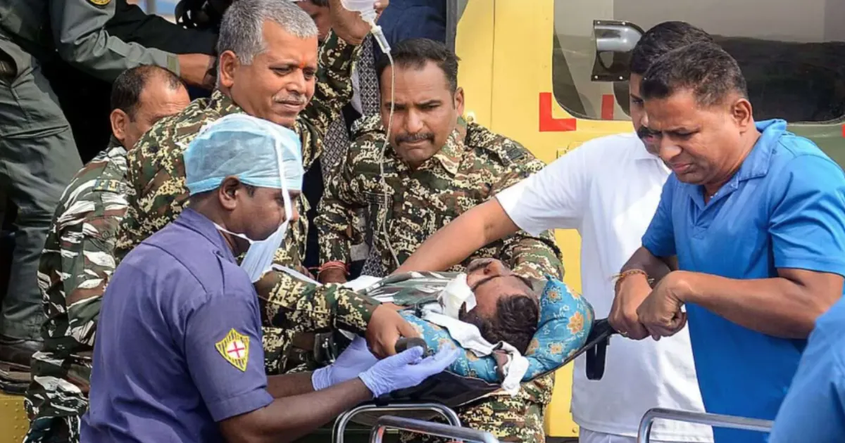 #BreakingNews: CRPF Officer Succumbs to Injuries from Jharkhand IED Explosion