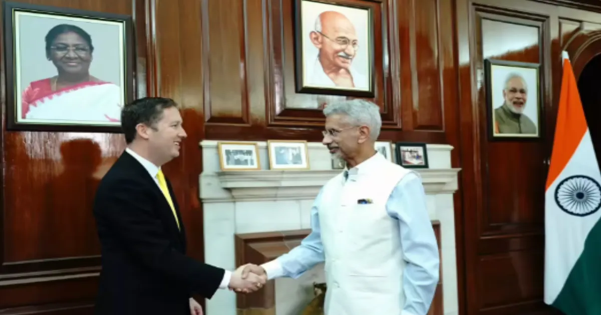 Jaishankar Hosts US Ambassador-Designate Gor to Discuss Bilateral Relations