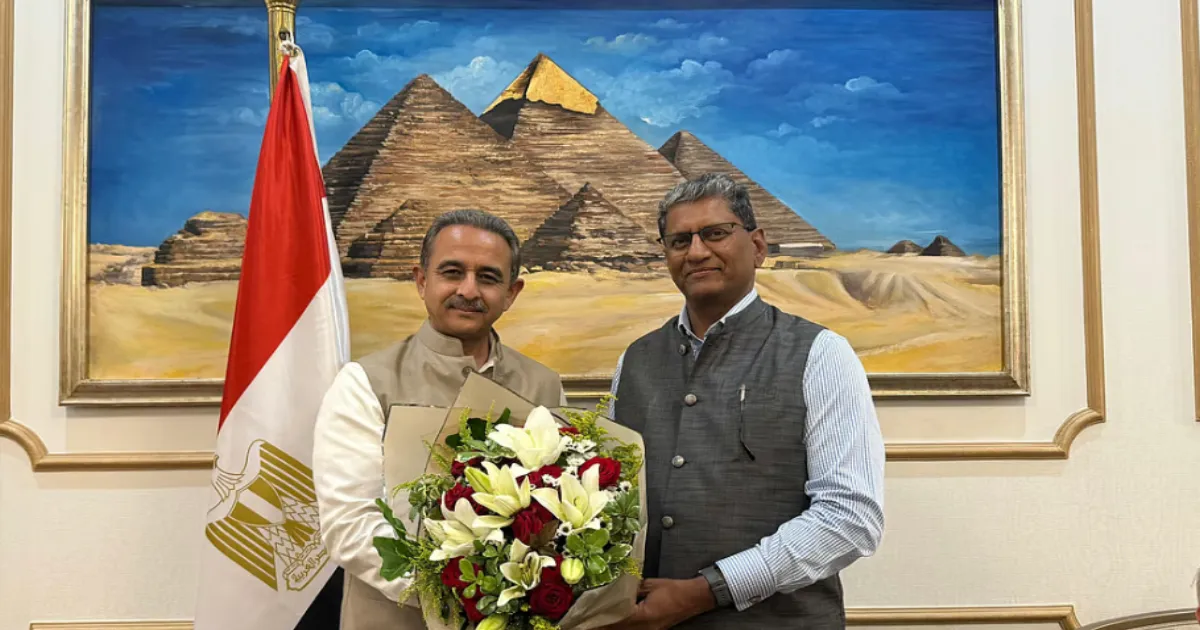 India Sends Kirti Vardhan Singh to Gaza Peace Summit in Egypt