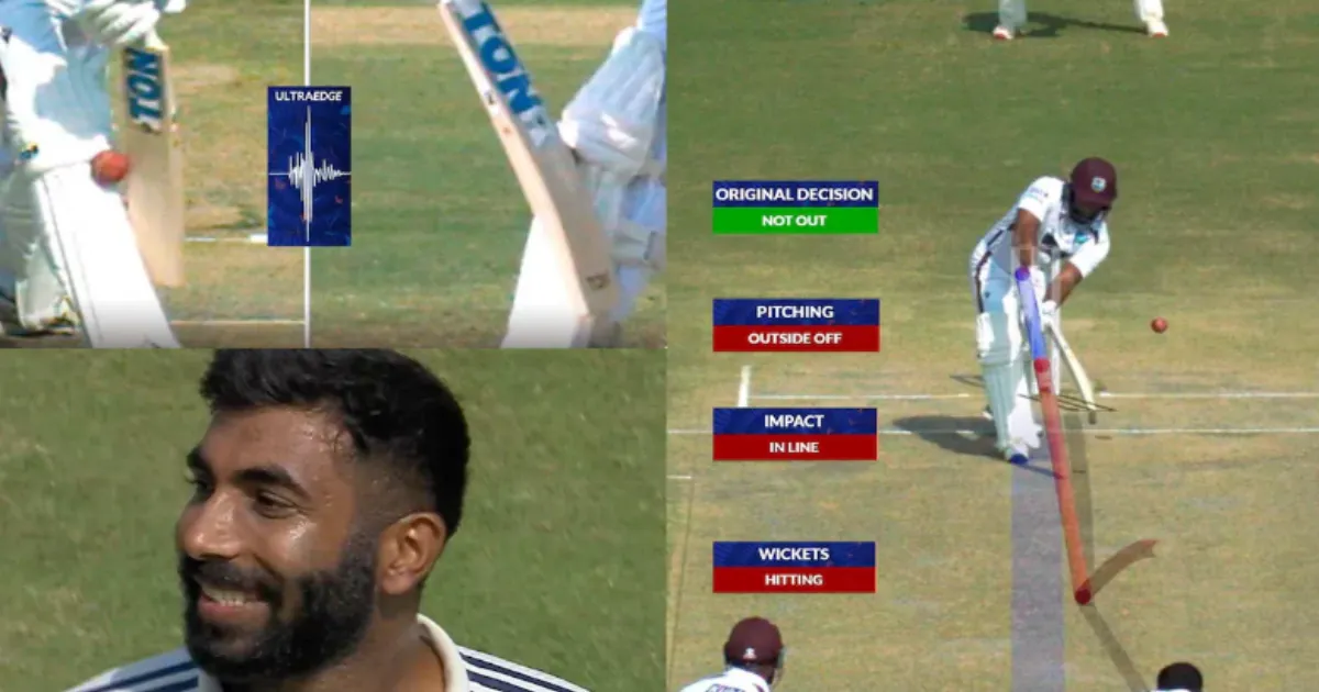DRS Controversy: Bumrah Frustrated as John Campbell Survives on Review
