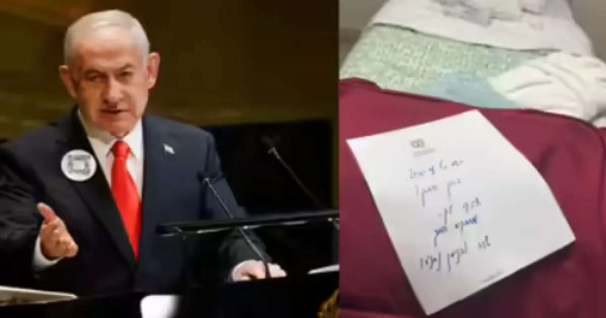 Netanyahu Pens Heartfelt Notes for Freed Hostages and Welcomes Them Home