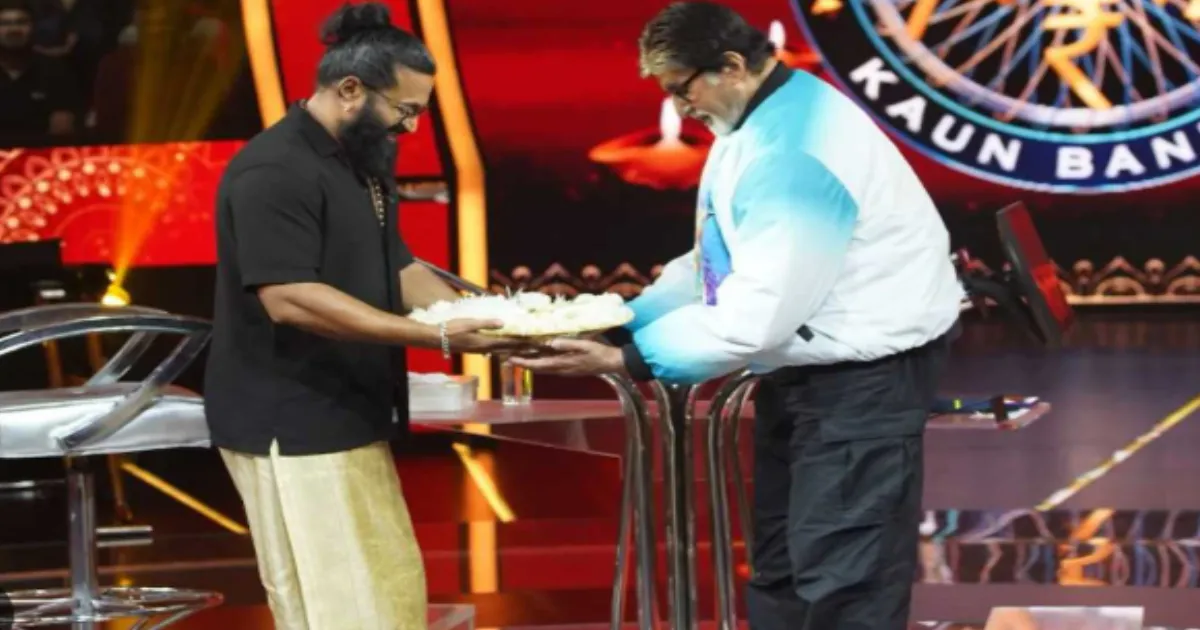 Kantara Star Rishab Shetty Joins Amitabh Bachchan on KBC 17 Hot Seat