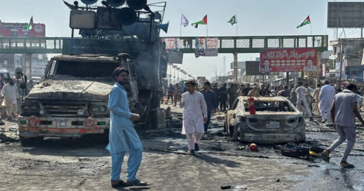 Pakistan Erupts in Violence as TLP Clashes With Police Over Gaza Ceasefire