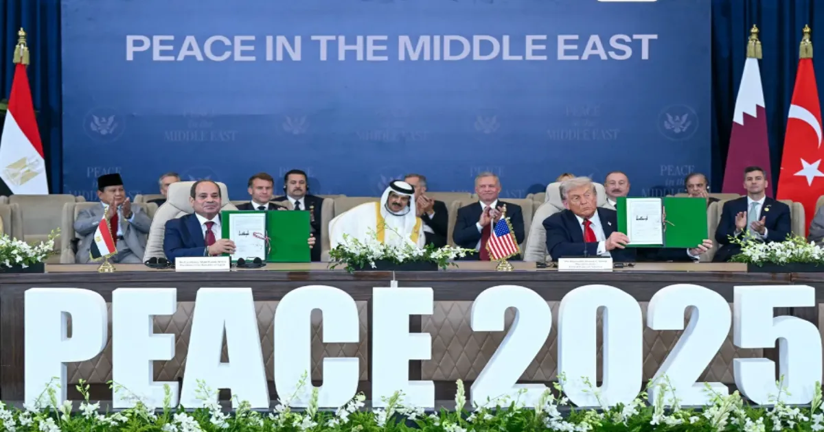 Donald Trump Signs Landmark Gaza Peace Pact in Egypt Ceremony