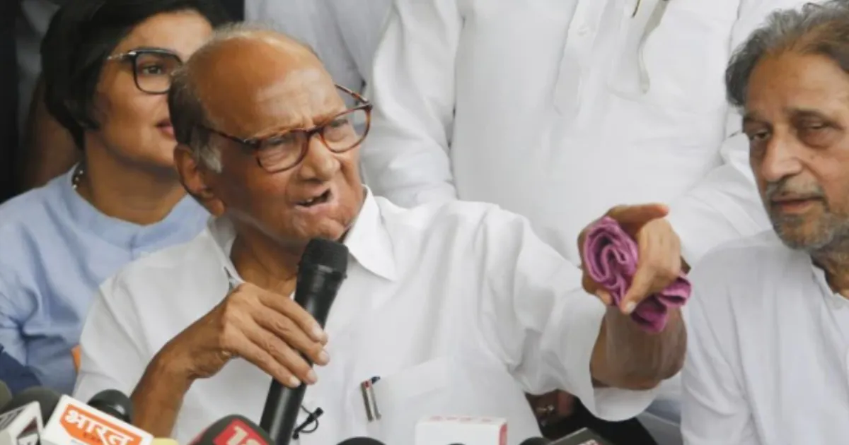 Sharad Pawar Breaks 30-Year Absence, Meets Maharashtra CEO Over Voter List Issues