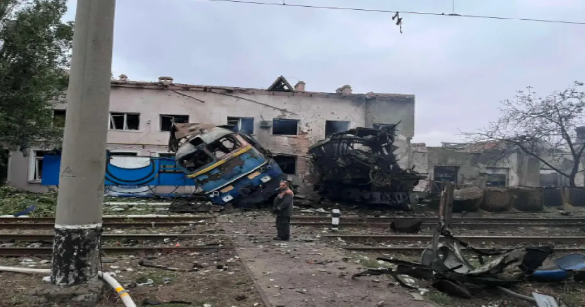 Russia Upgrades Drone Arsenal, Hits Ukrainian Trains with Lethal Accuracy