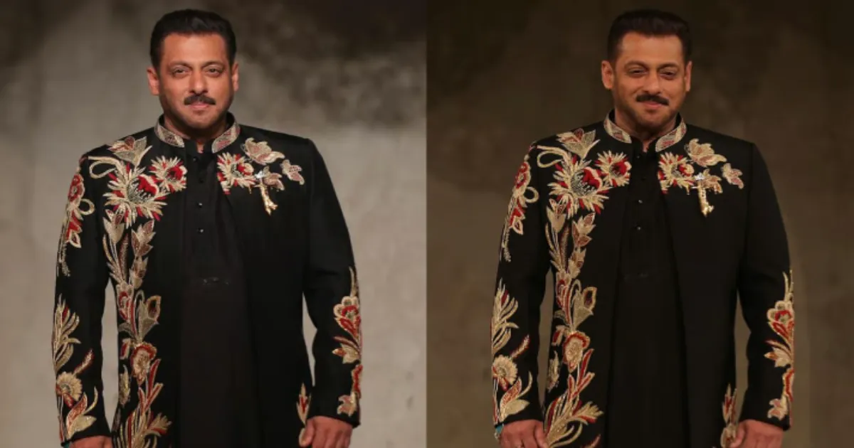 salman-khan-returns-to-ramp-in-black-sherwani-at-vintag