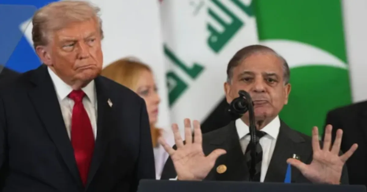 Pakistan PM Sharif Faces Backlash After Praising Trump at Gaza Peace Summit