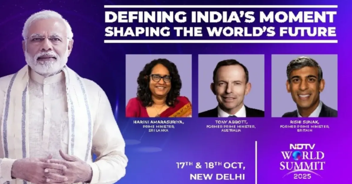 Global Voices Unite at NDTV World Summit 2025 to Seek Truth, Hope, and Transformation