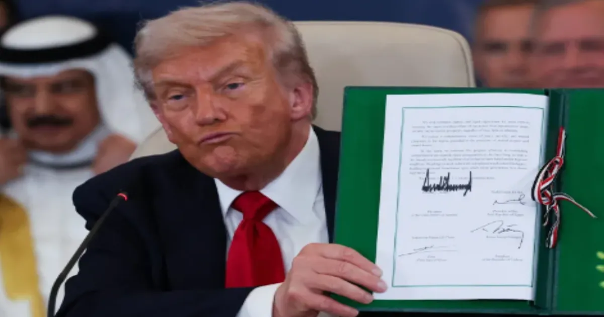 Trump Warns Hamas Over Gaza Executions, Says Violence 