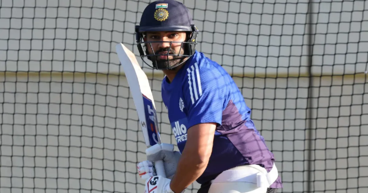 Rohit Sharma Practices in Perth Ahead of India vs Australia ODIs; No Lamborghini Was Damaged