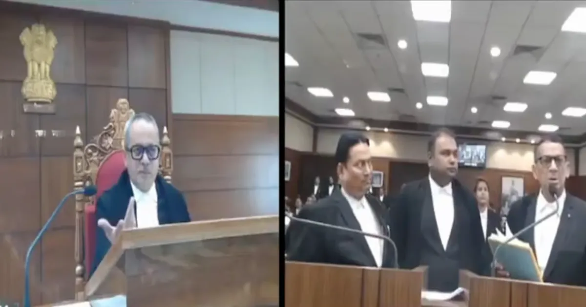 Lawyer Mahesh Tiwari Clashes With Justice Rajesh Kumar in Jharkhand HC; Case Goes Viral