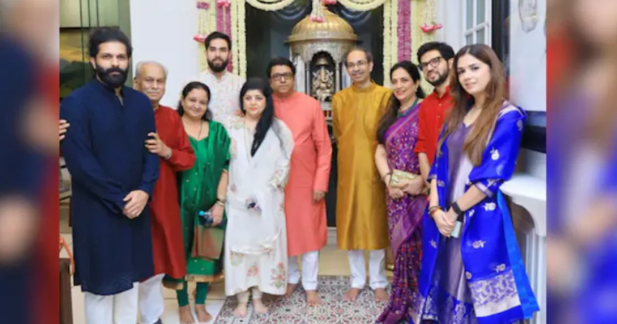 Thackerays Reunite at MNS Deepotsav, Hinting Alliance Thaw